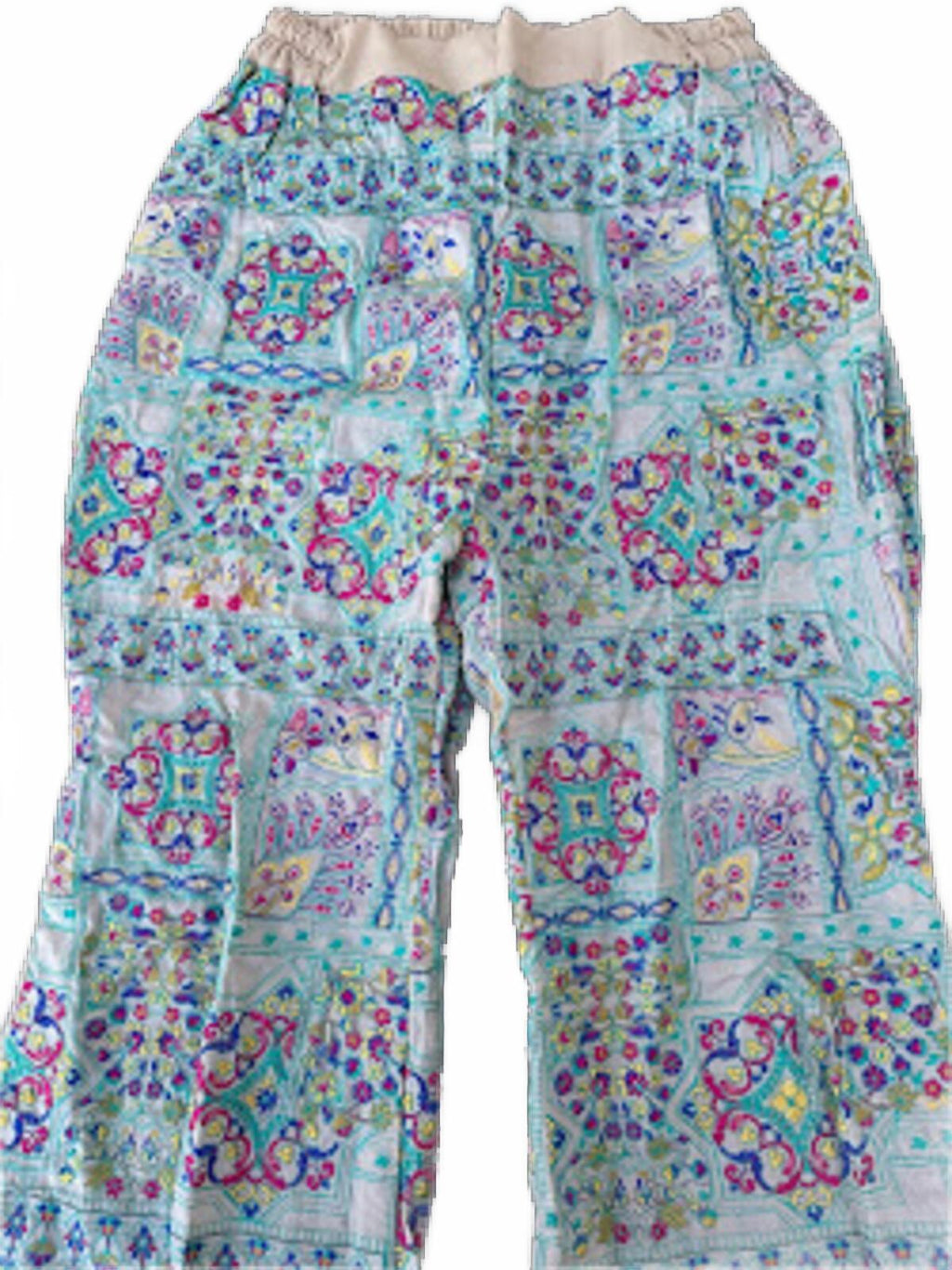 Vintage Boho Bell Bottom Lounge Pants