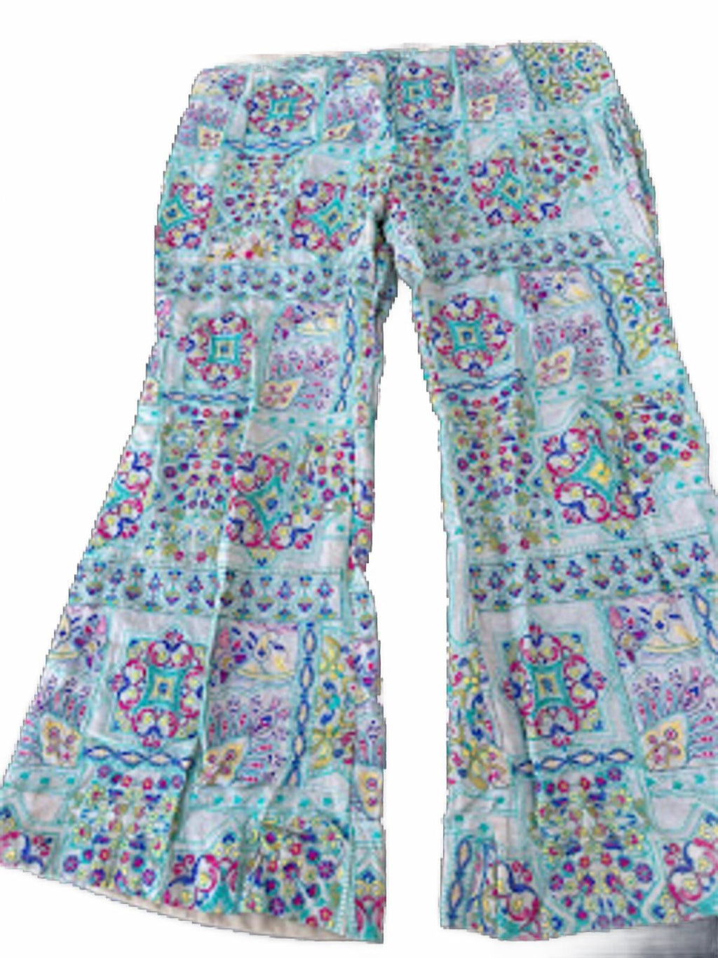 Vintage Boho Bell Bottom Lounge Pants