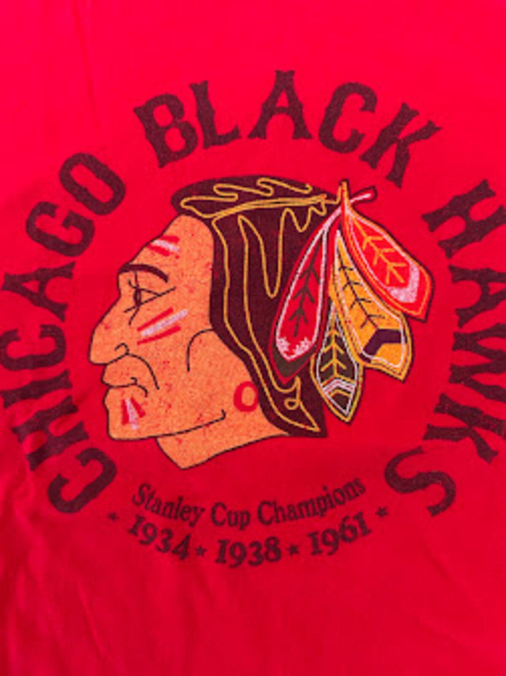 Mitchell & Ness Chicago Blackhawks Tee Medium