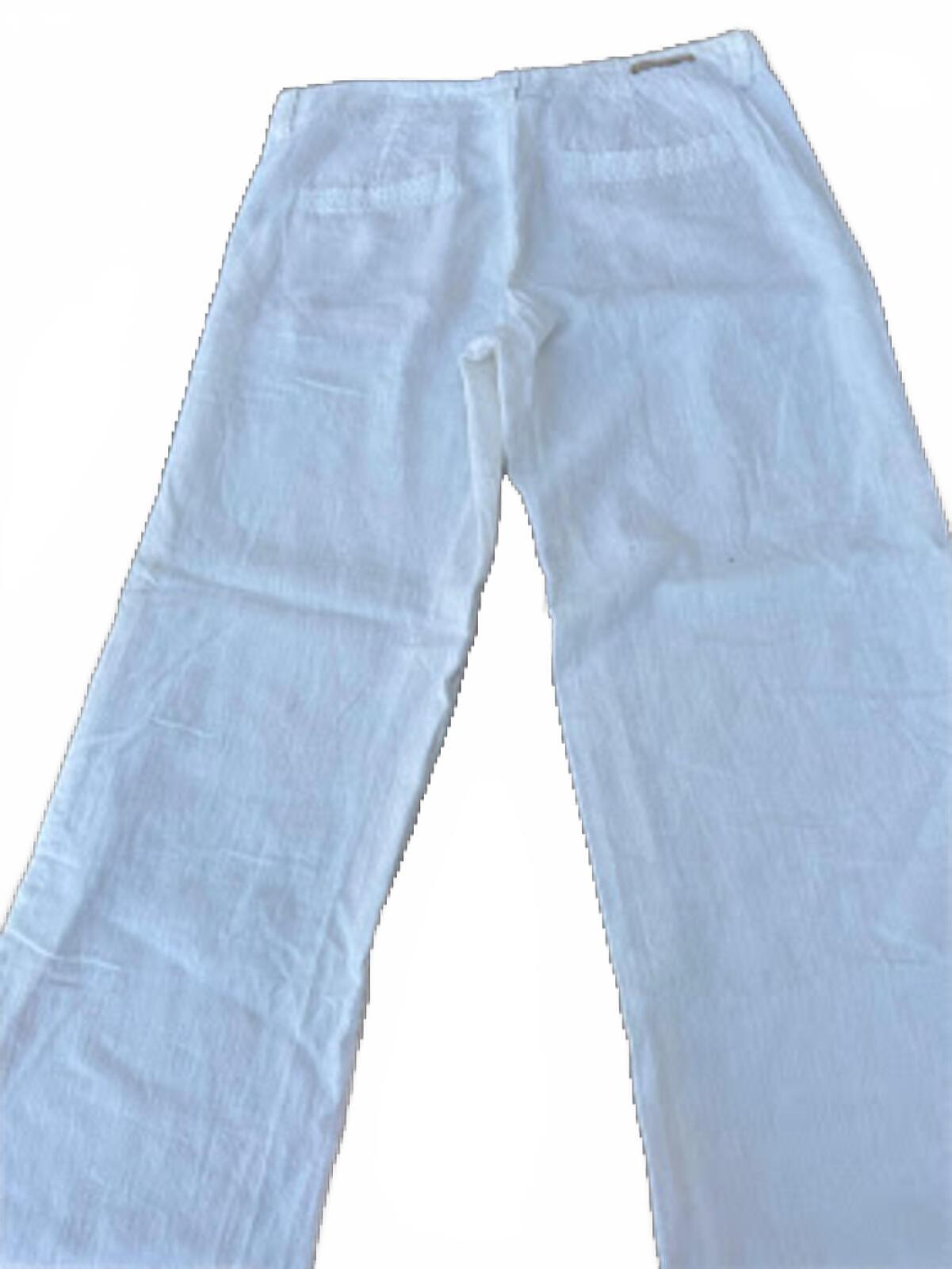 Pilcro Linen Blend Wide Leg Pants 32x27