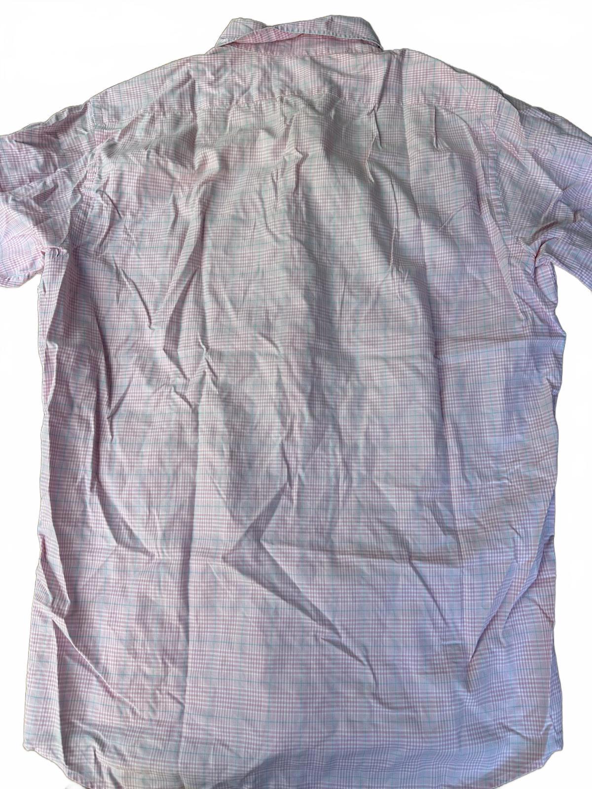 Ralph Lauren Purple Label Shirt – Size M, Pink Check, Cotton