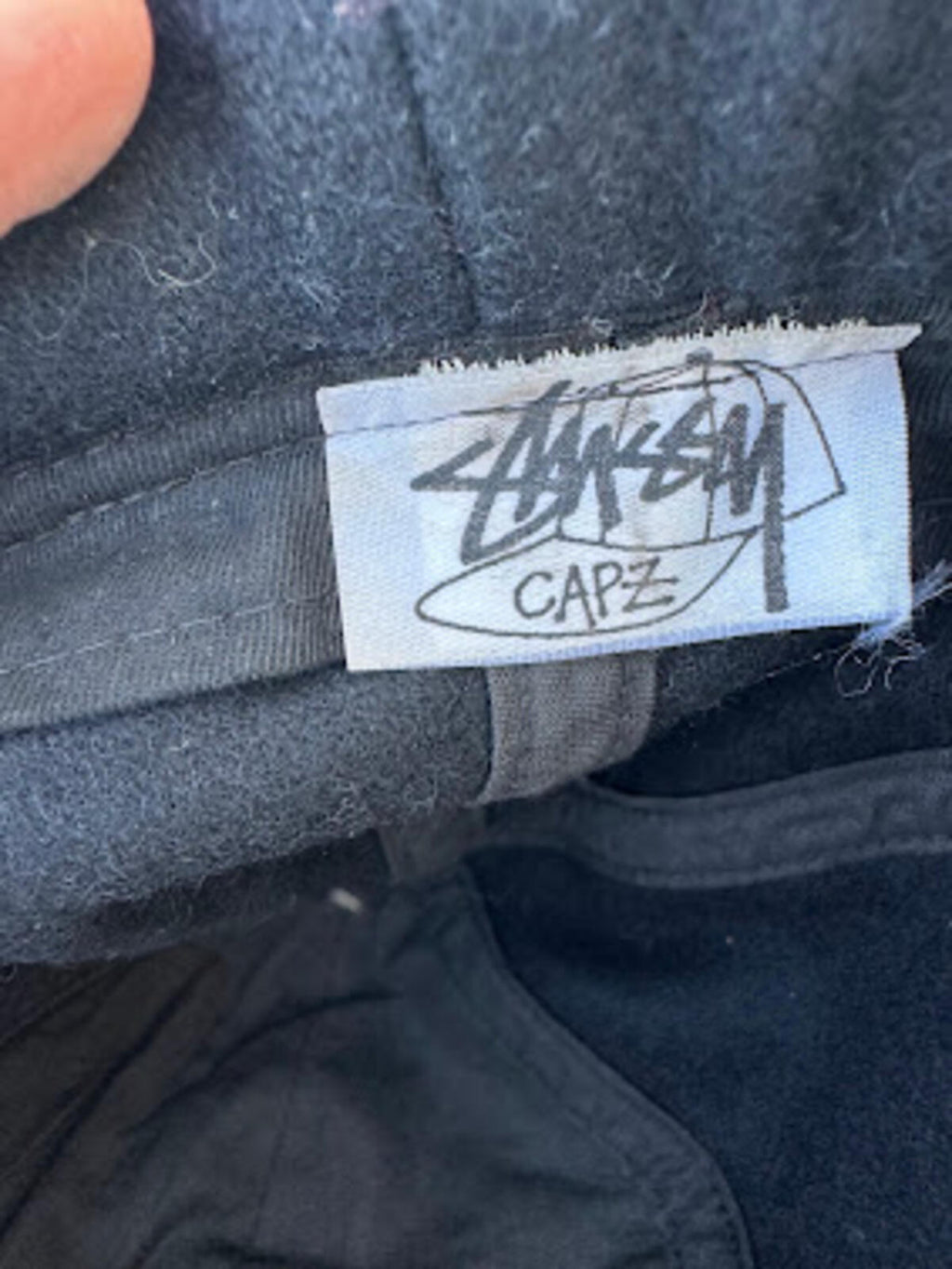 Vintage Stussy Capz Wool Skull Cap Beanie Hat