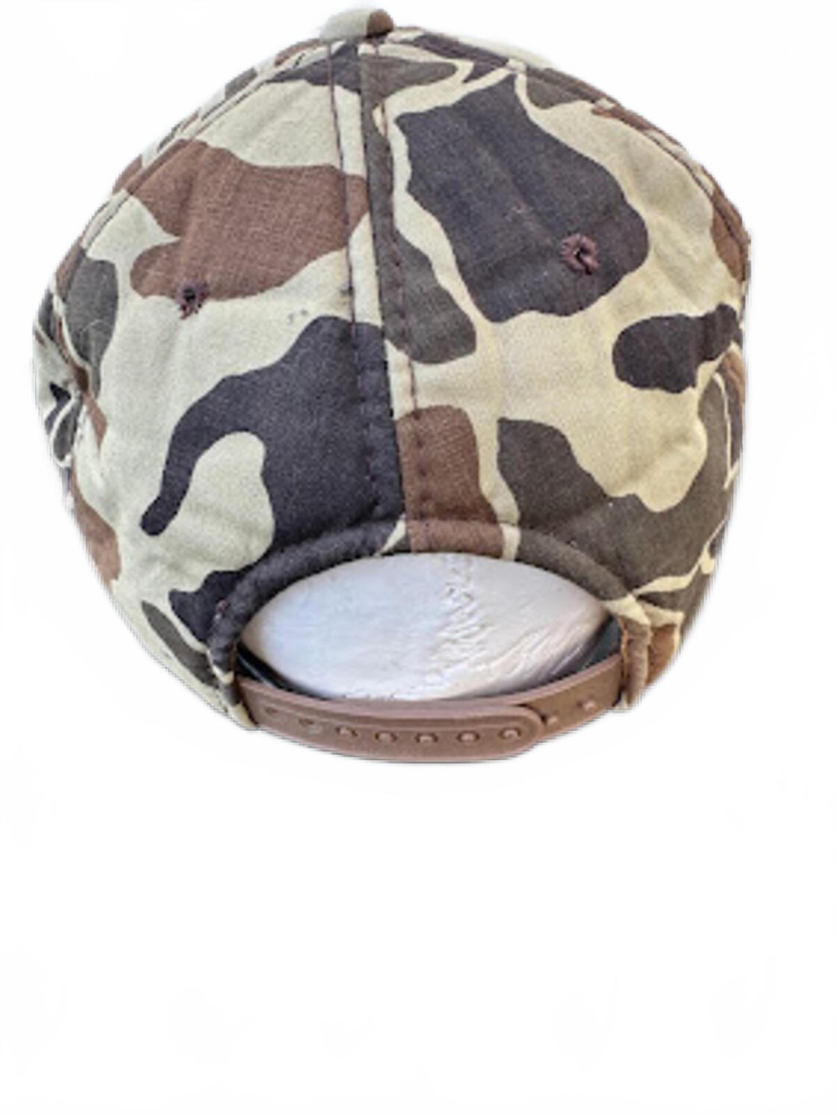 Vintage Korean Camo Snapback Dad Hat