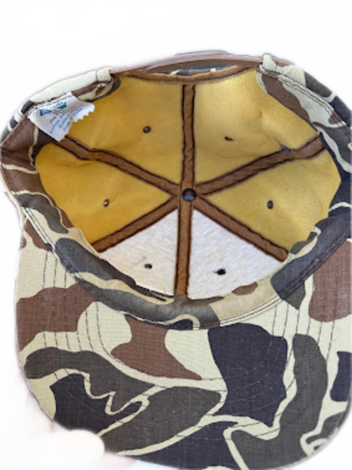 Vintage Korean Camo Snapback Dad Hat