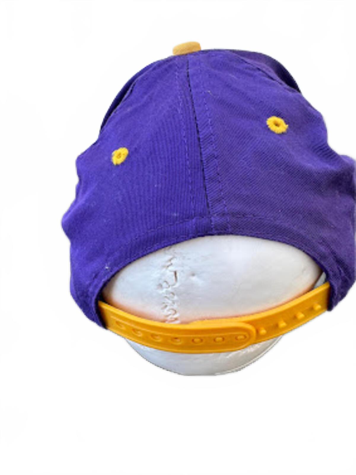 Minnesota Vikings NFL Snapback Hat Purple Gold