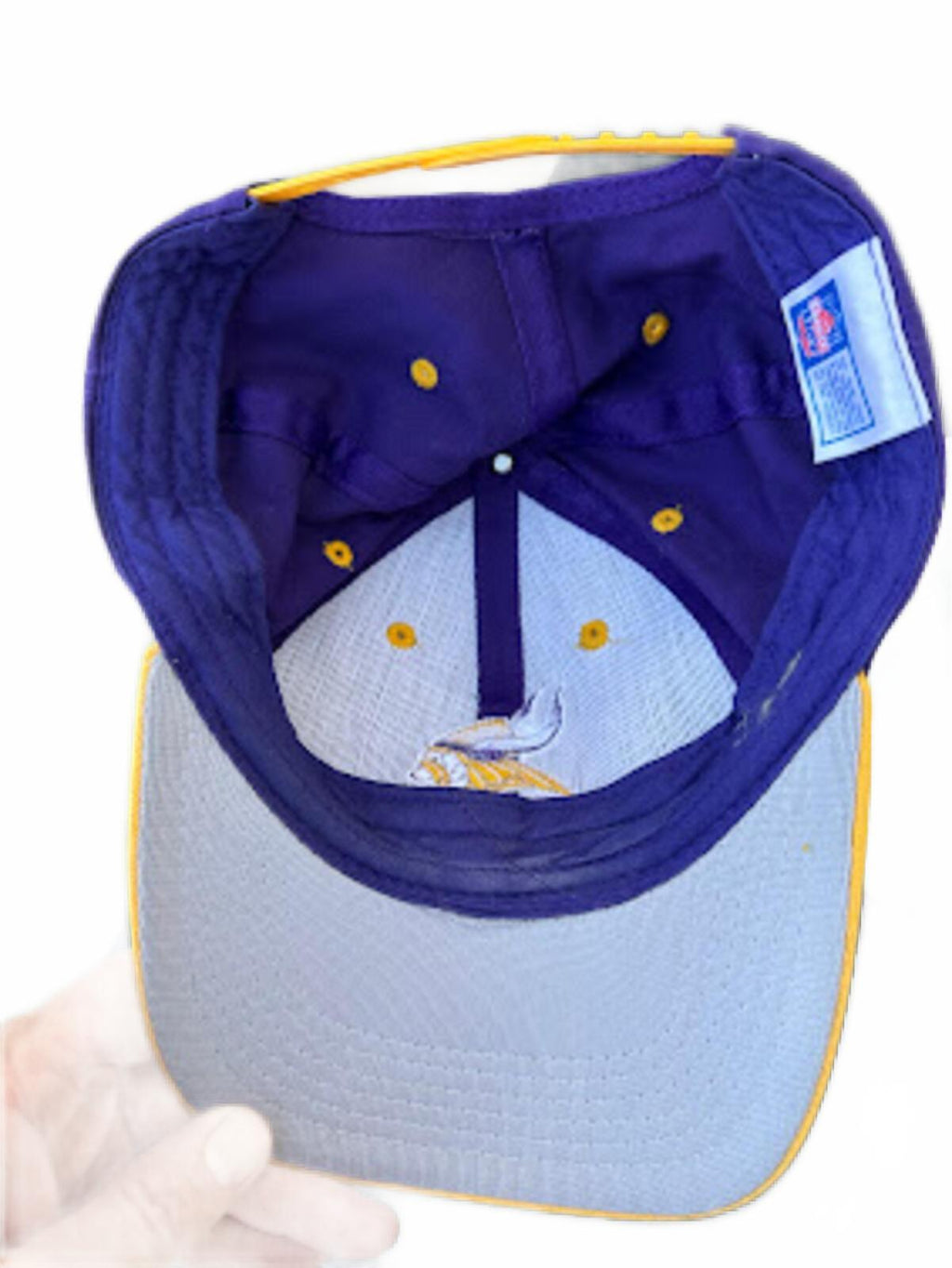 Minnesota Vikings NFL Snapback Hat Purple Gold