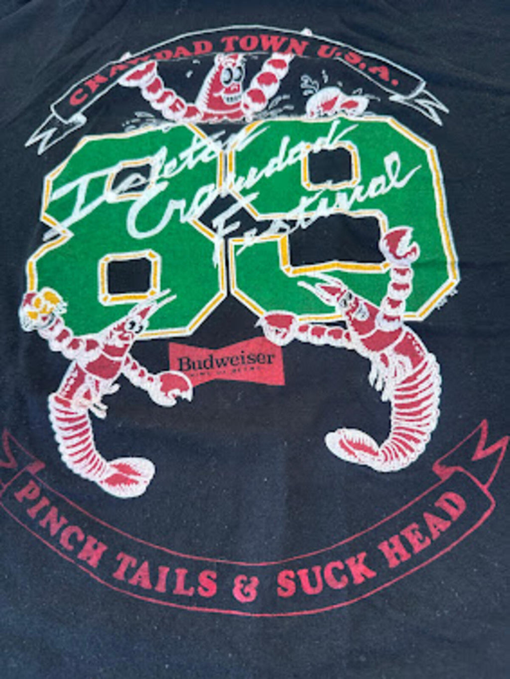 Vintage Crawdad Festival USA Graphic T-Shirt