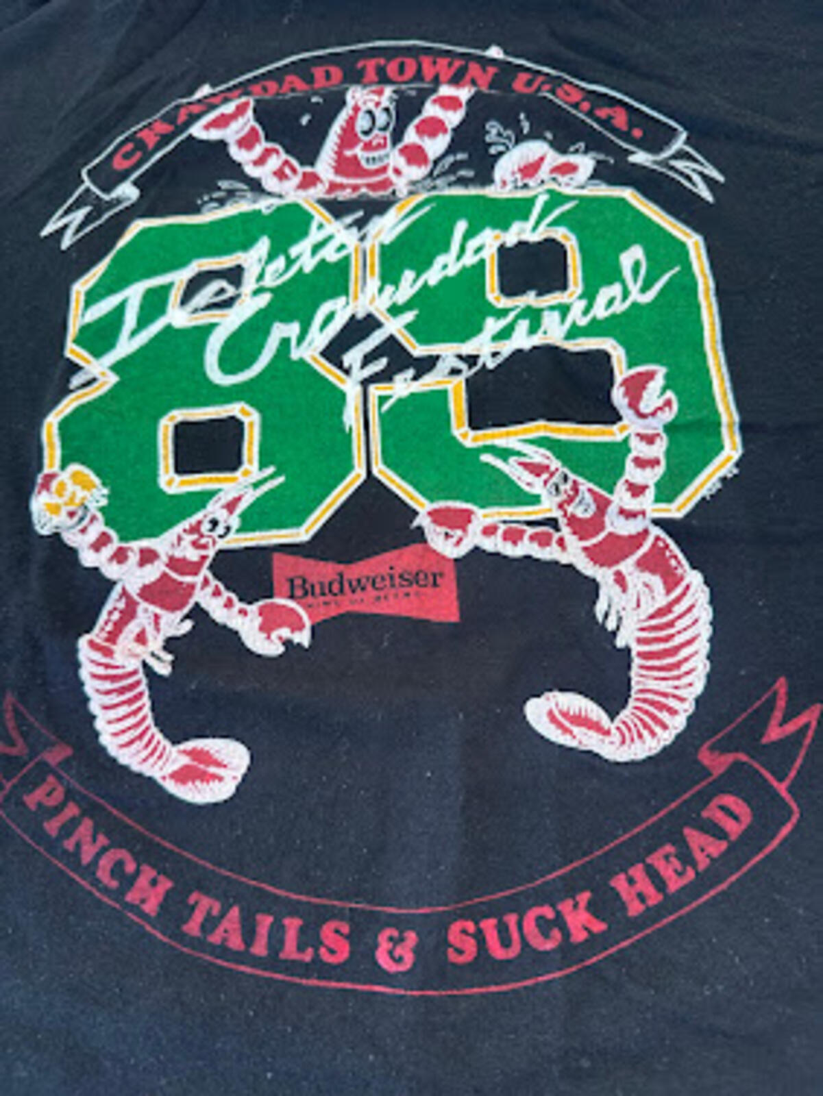 Vintage Crawdad Festival USA Graphic T-Shirt