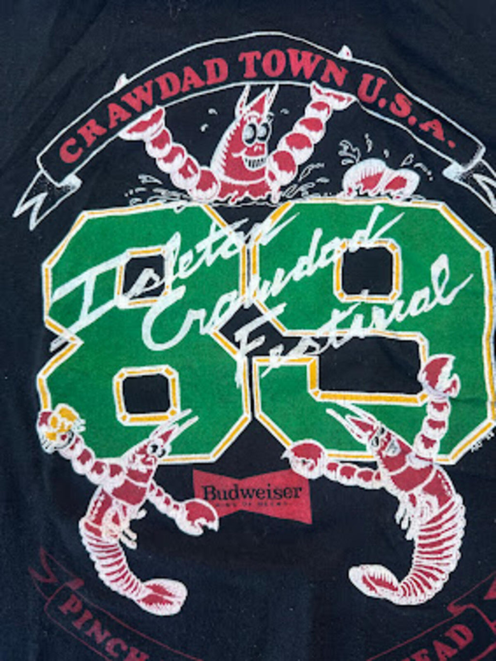 Vintage Crawdad Festival USA Graphic T-Shirt