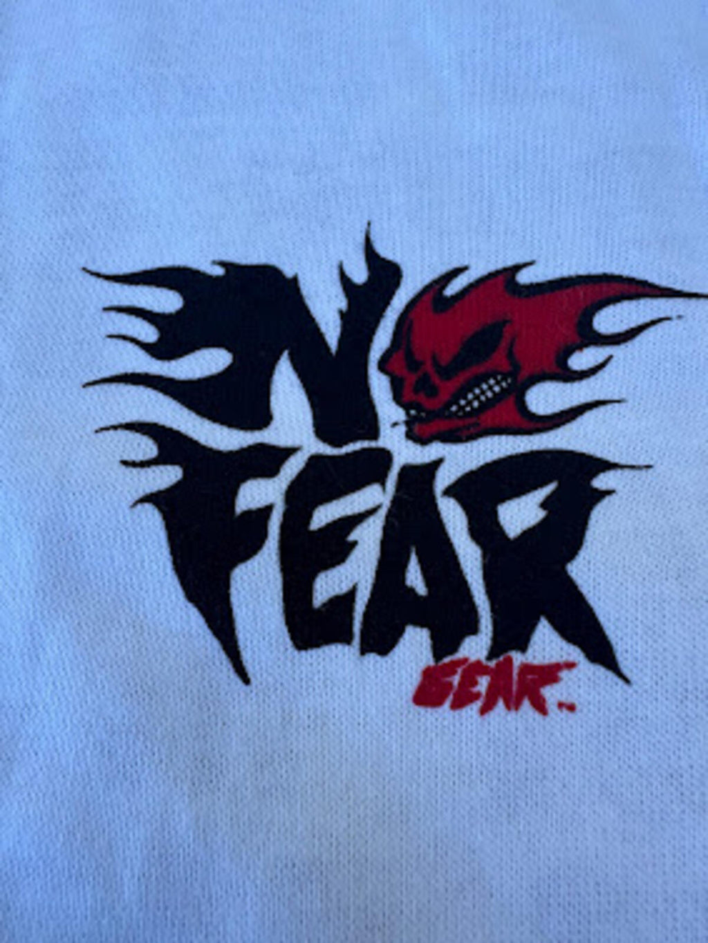 Vintage No Fear Breakfast T-Shirt Large