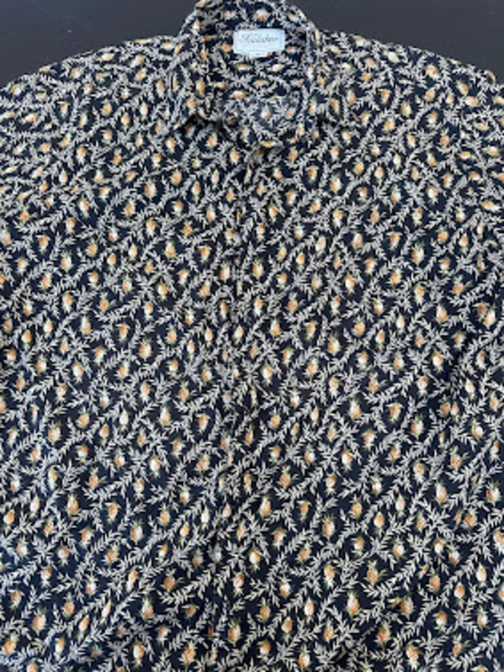 Kalaheo Pineapple Hawaiian Shirt XL Hawaii