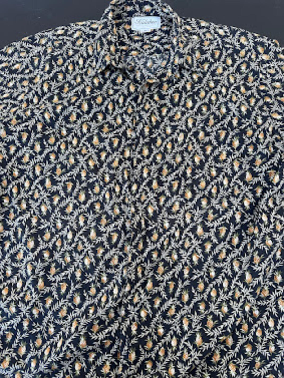 Kalaheo Pineapple Hawaiian Shirt XL Hawaii