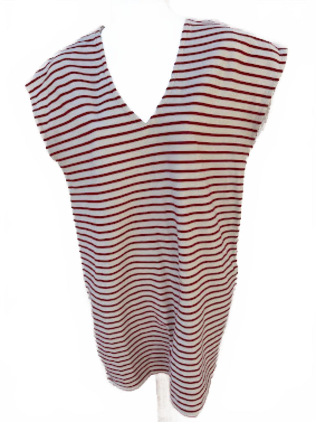 Madewell Red Stripe T-Shirt Dress Medium
