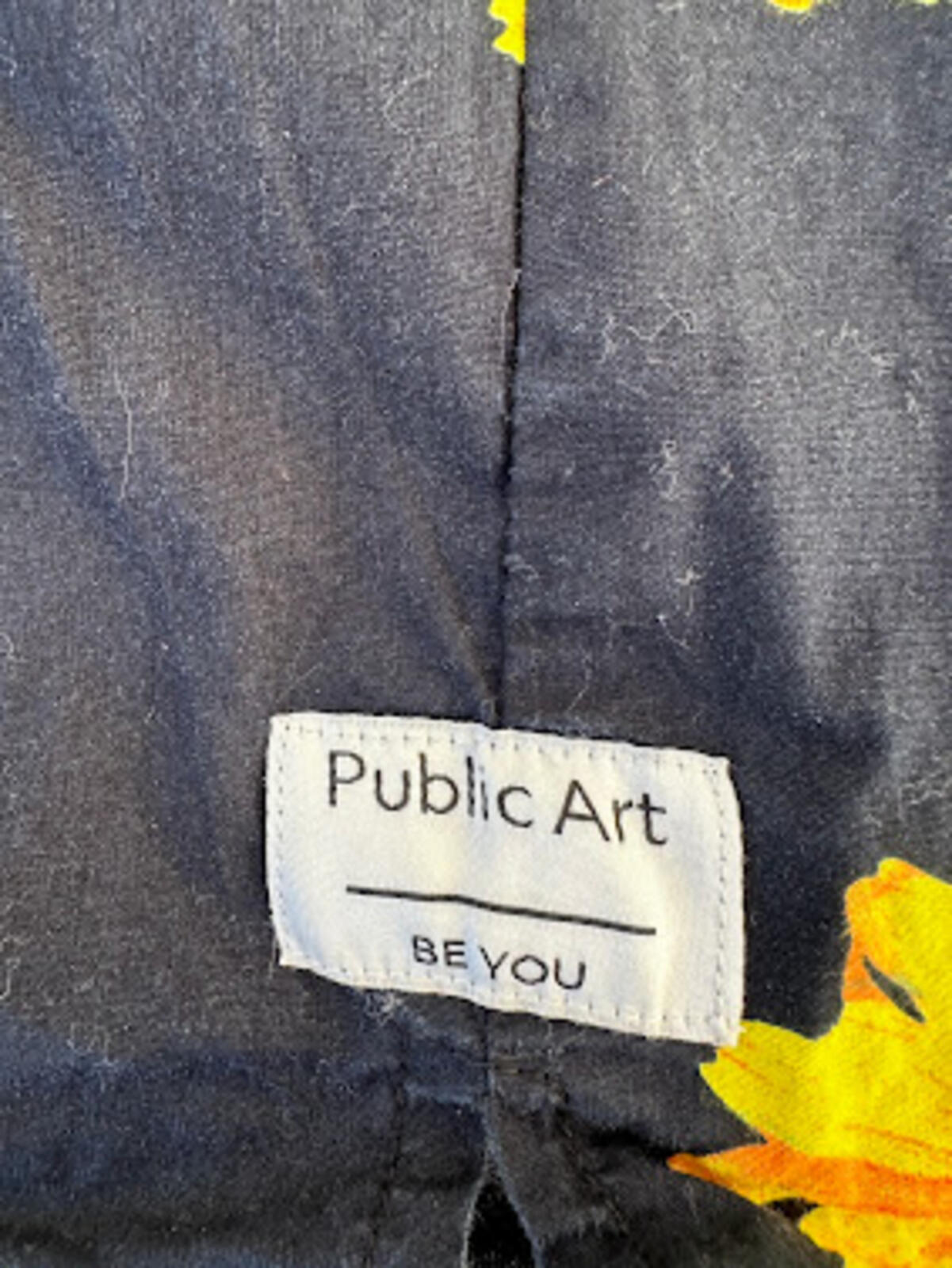 Public Art Sunflower Button-Up Shirt XL