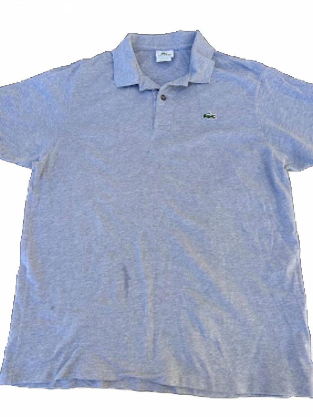 Lacoste Gray Piqué Polo Shirt Size 6