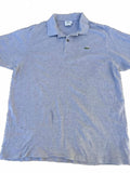 Lacoste Gray Piqué Polo Shirt Size 6