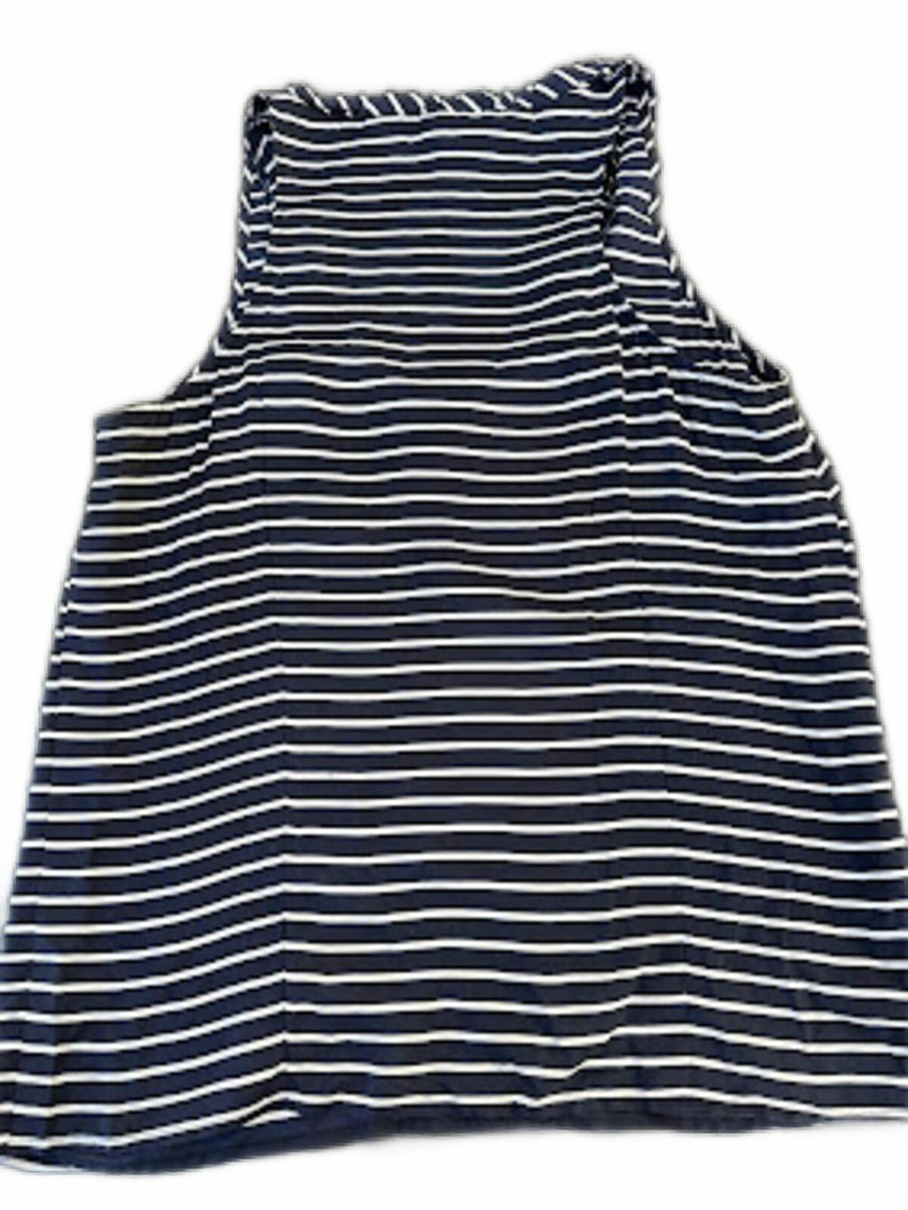 J.Crew Silk Navy Stripe Tank Top Size 4