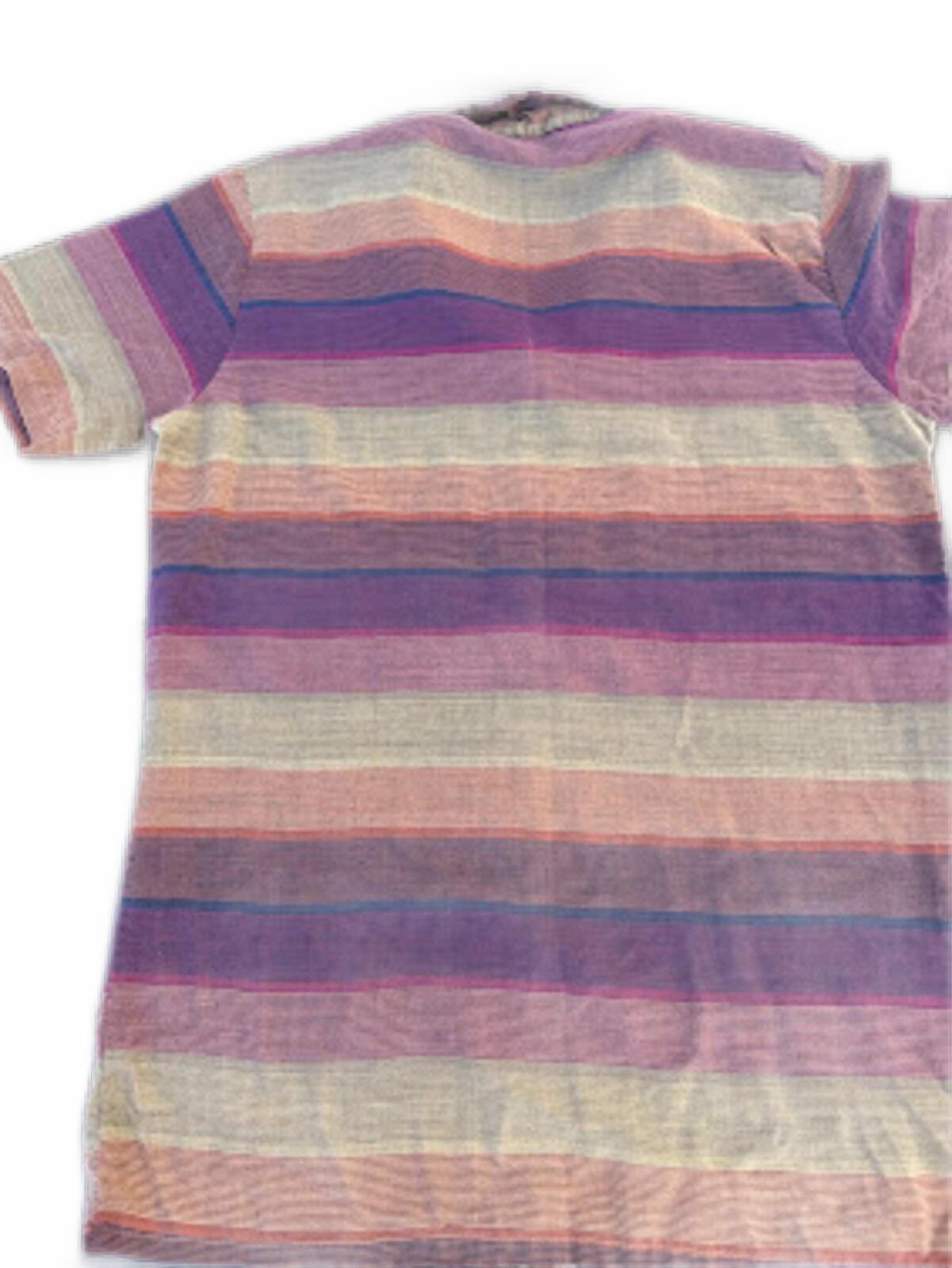 Hutspah USA Stripe Button Shirt Small