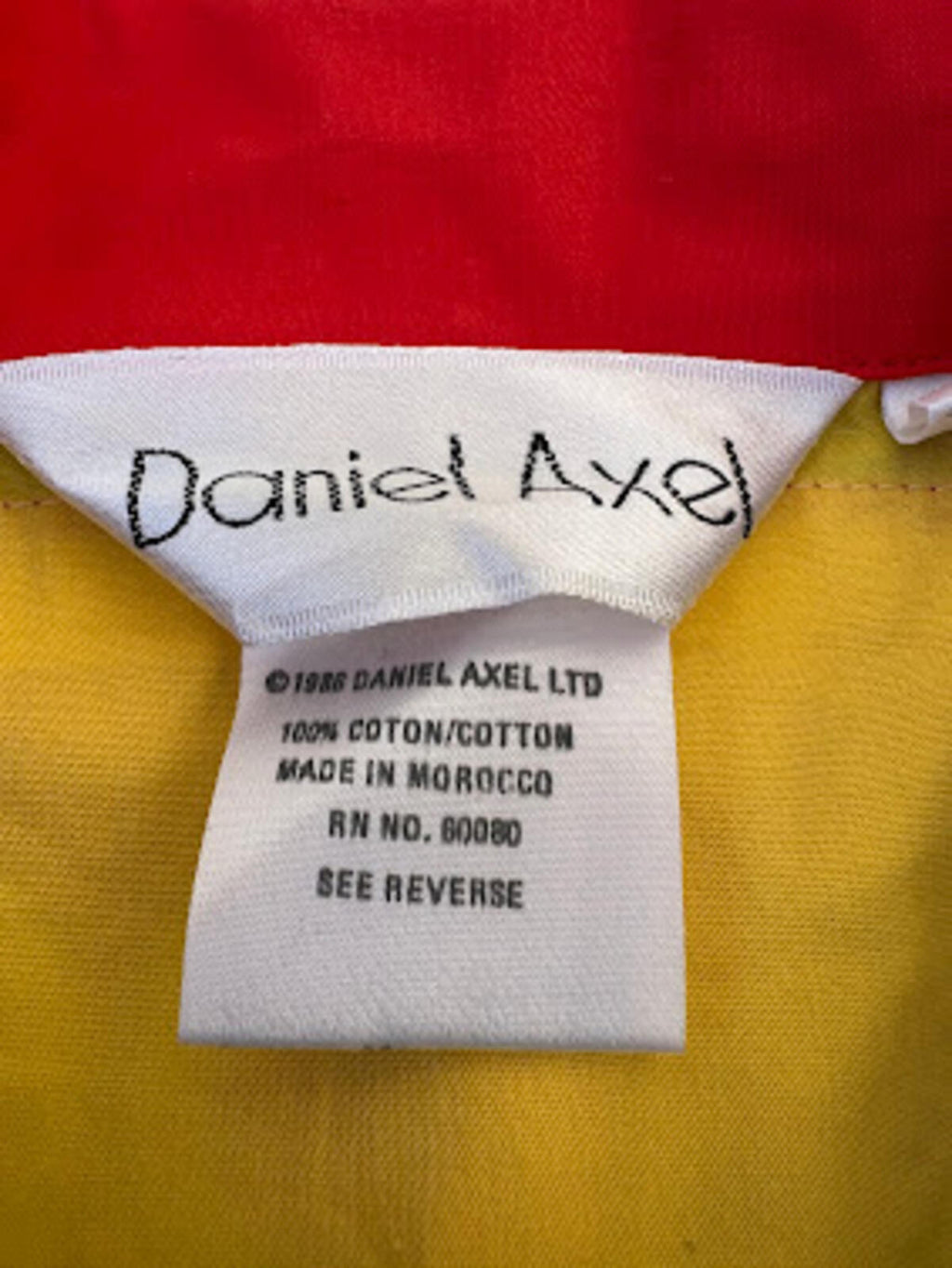 Daniel Axel Bi-Ya-Doo Colorblock Shirt S