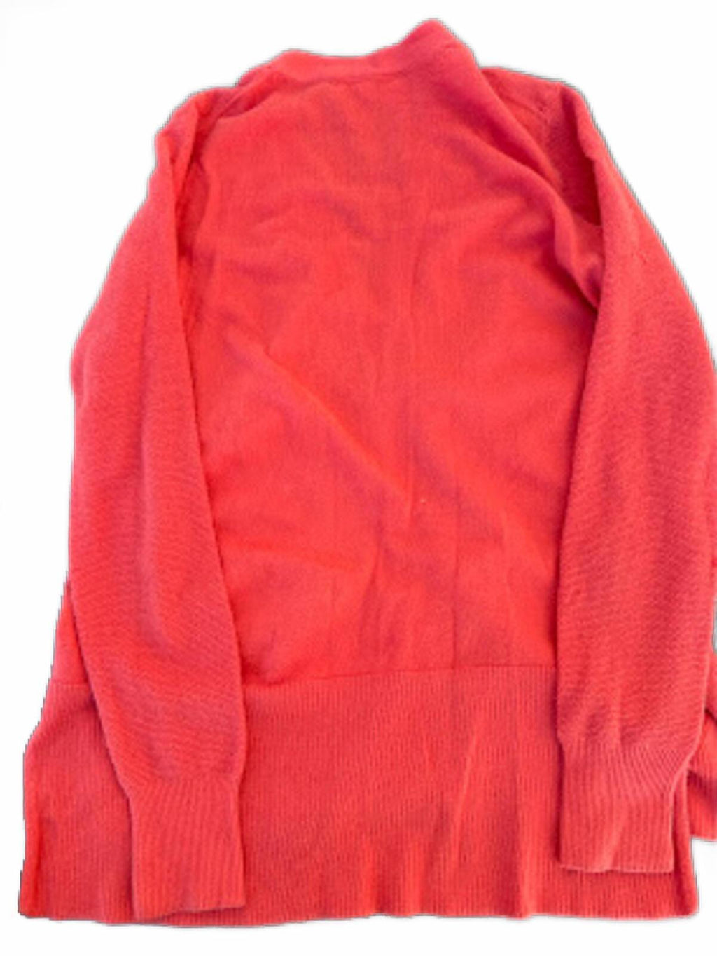 Madewell Coral Cotton Cardigan Sweater Small