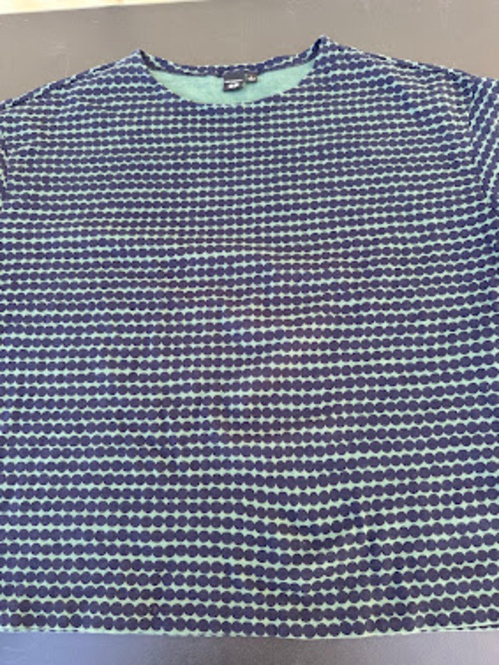 Uniqlo x Marimekko Blue Green Tee Large