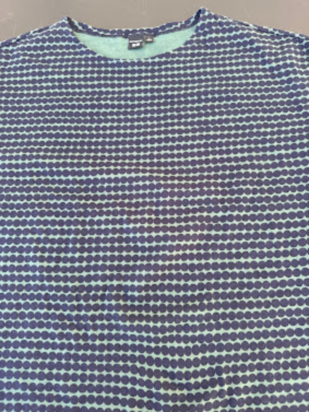 Uniqlo x Marimekko Blue Green Tee Large