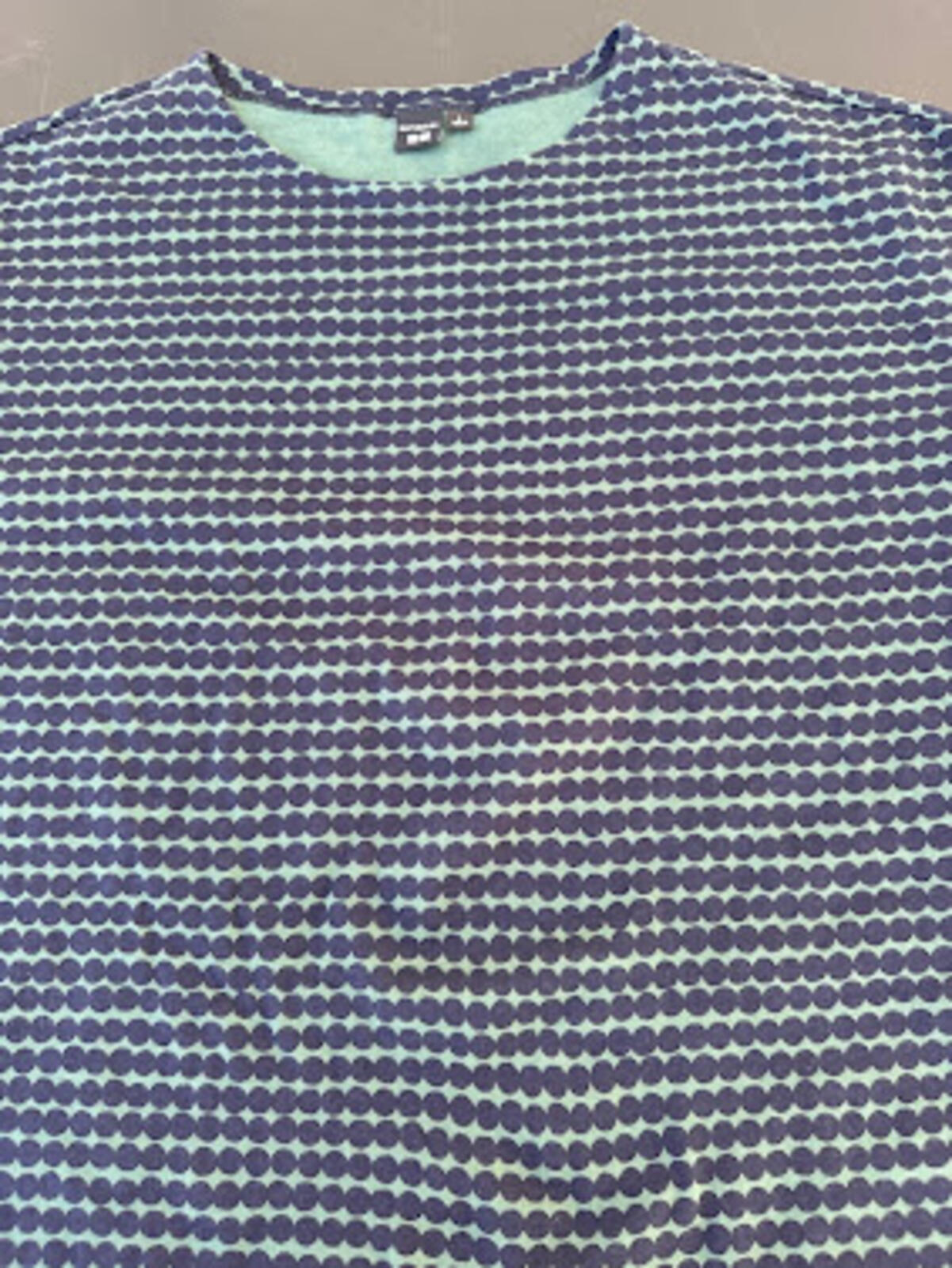 Uniqlo x Marimekko Blue Green Tee Large