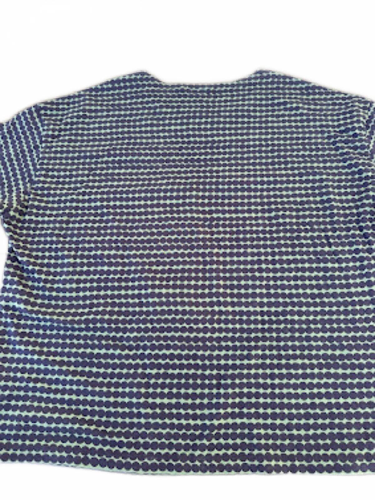 Uniqlo x Marimekko Blue Green Tee Large