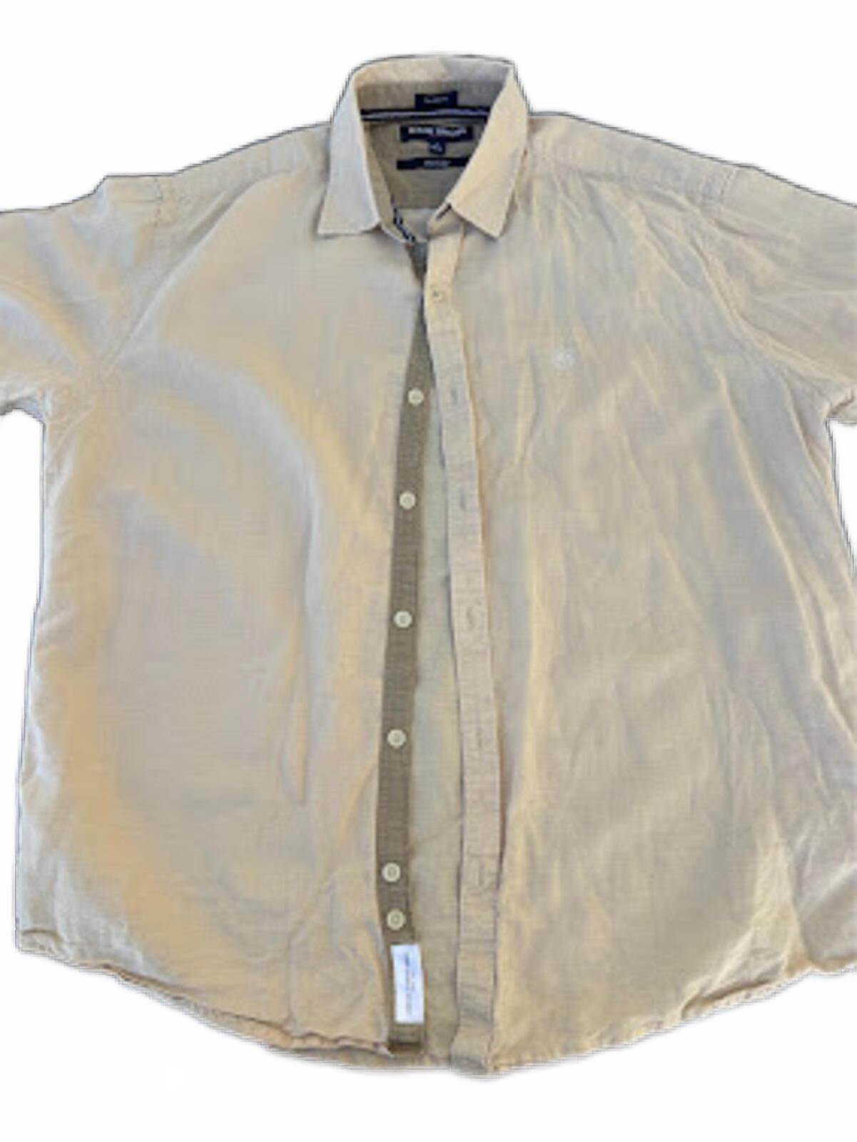 Octave Division Linen Cotton Shirt Large