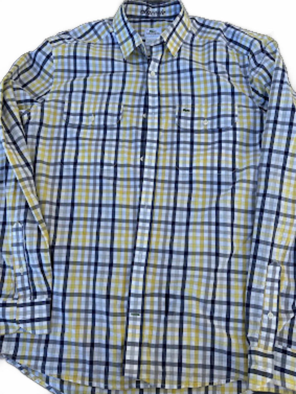 Lacoste Slim Fit Plaid Button Shirt 40