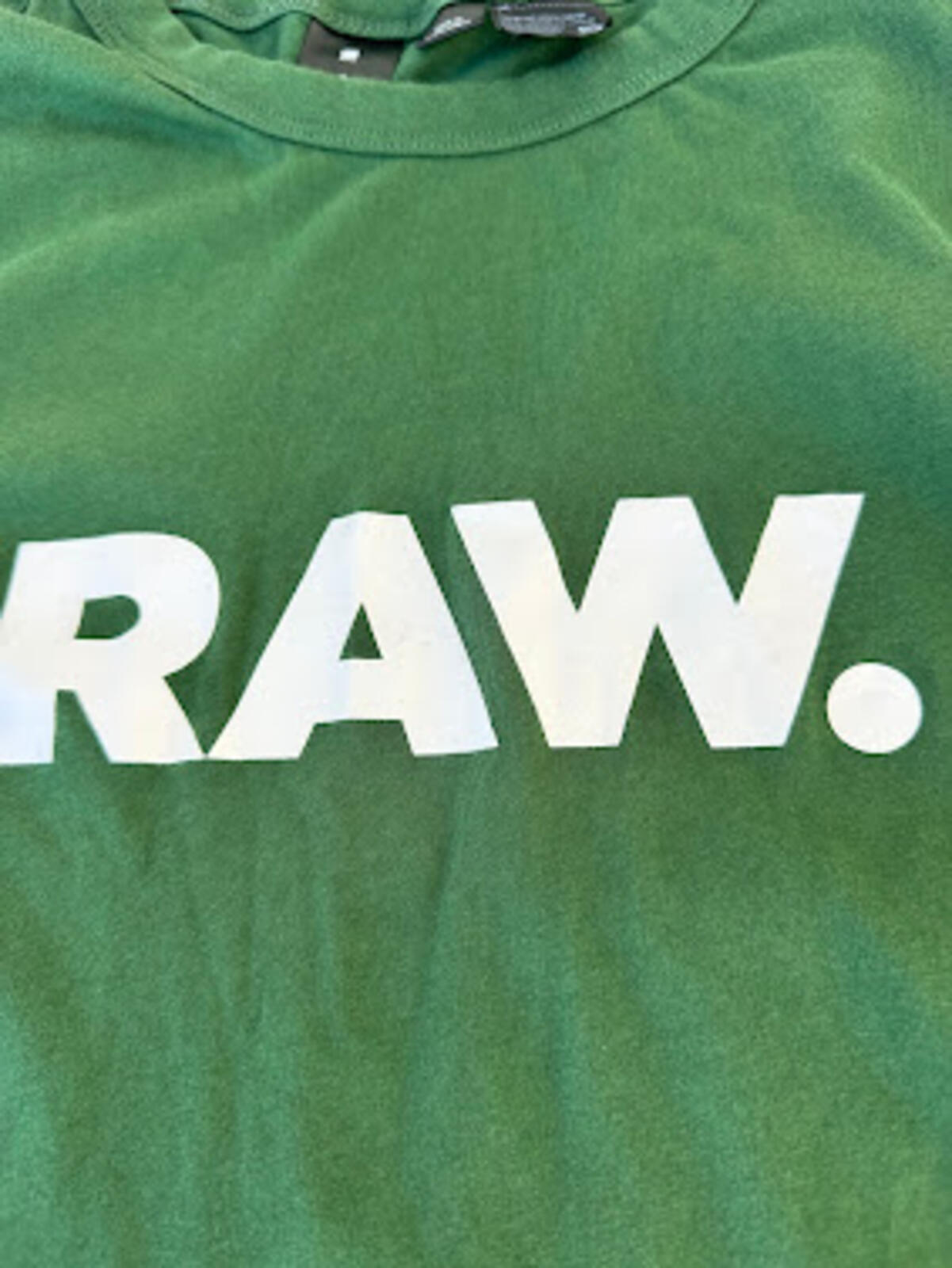 G-Star RAW Green Logo T-Shirt Medium