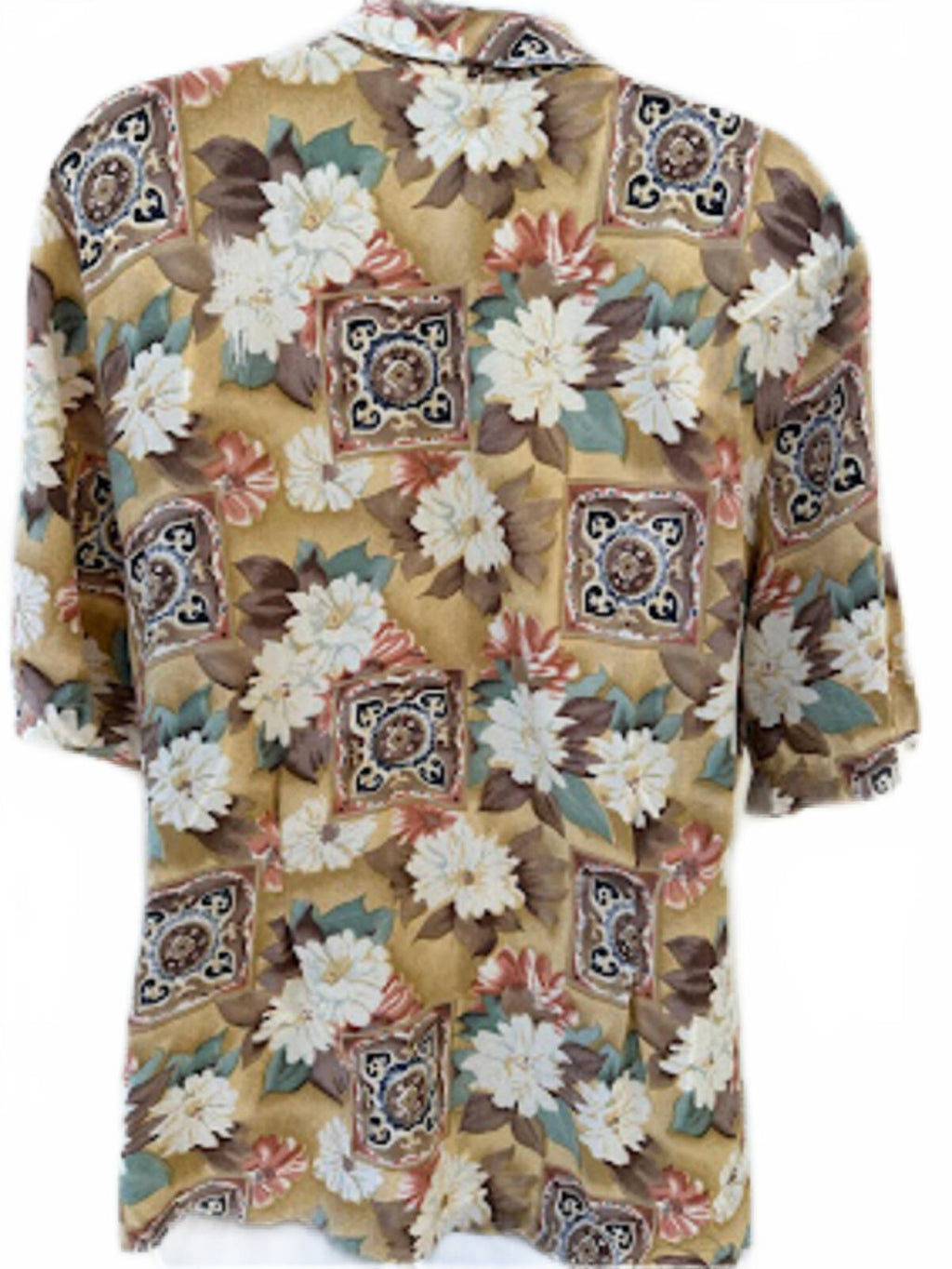 Jacqueline Ferrar Silk Floral Blouse Size 14