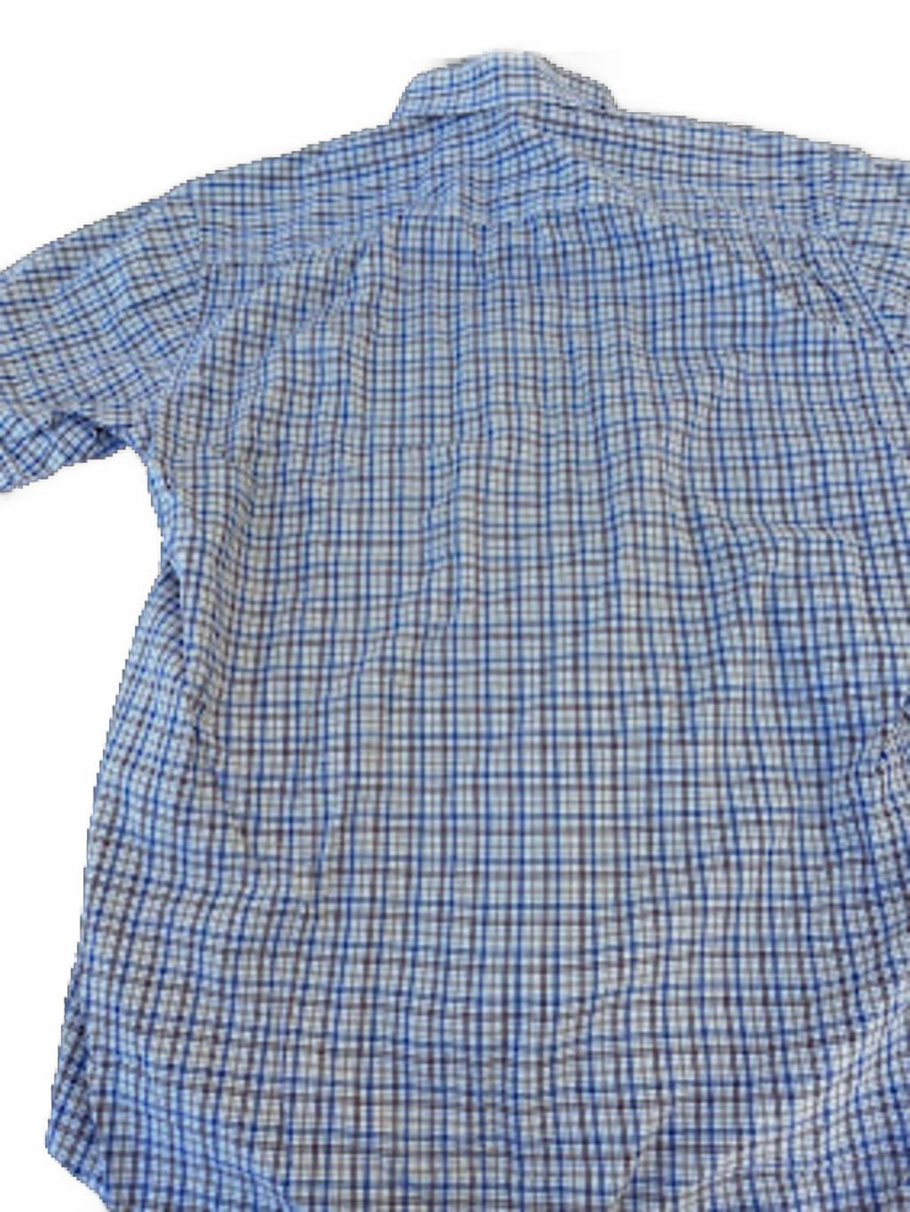Burberry London Blue Brown Check Shirt L