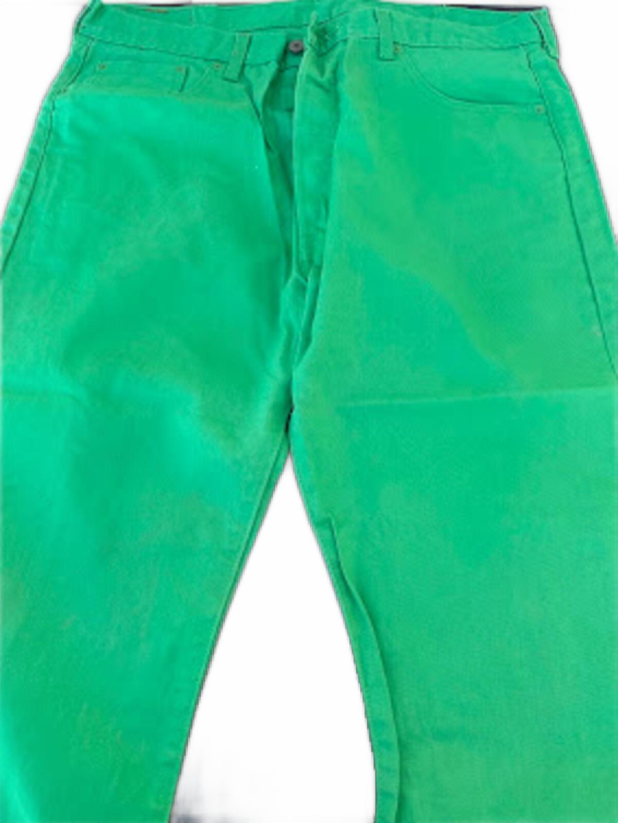 Levi's Green Button Fly Jeans 40x30