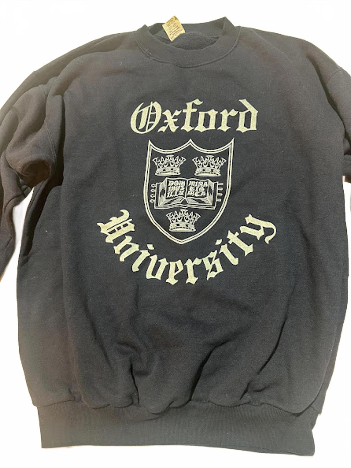 Vintage Oxford University Crest Sweatshirt Portugal