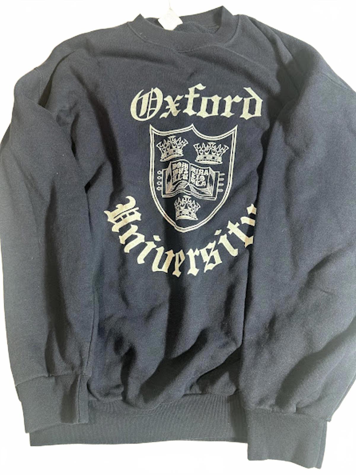 Vintage Oxford University Crest Sweatshirt Portugal