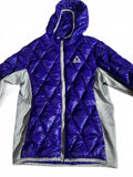 Gerry Down Jacket Purple Hooded Insulated Medium