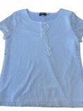 Karl Lagerfeld Paris White Lace Top M