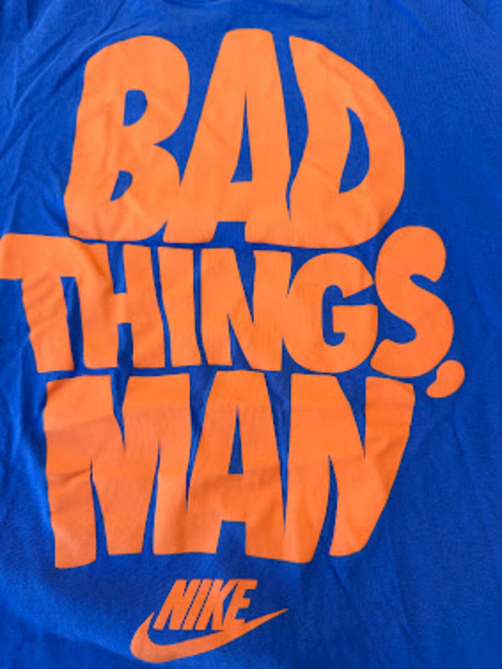 Nike Bad Things Man Graphic T-Shirt Small