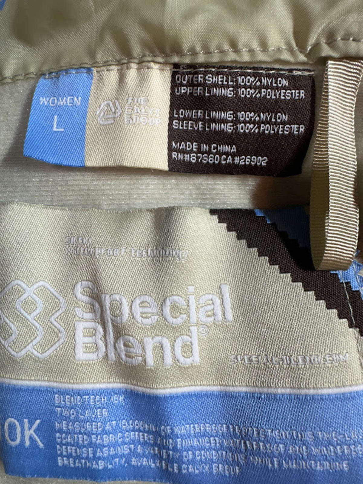 Special Blend Polka Dot Snowboard Shell Jacket L