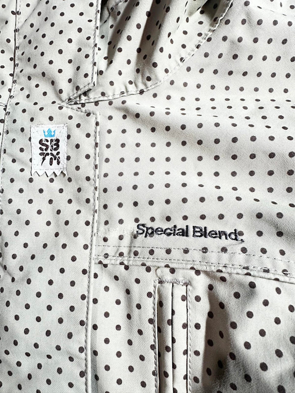 Special Blend Polka Dot Snowboard Shell Jacket L