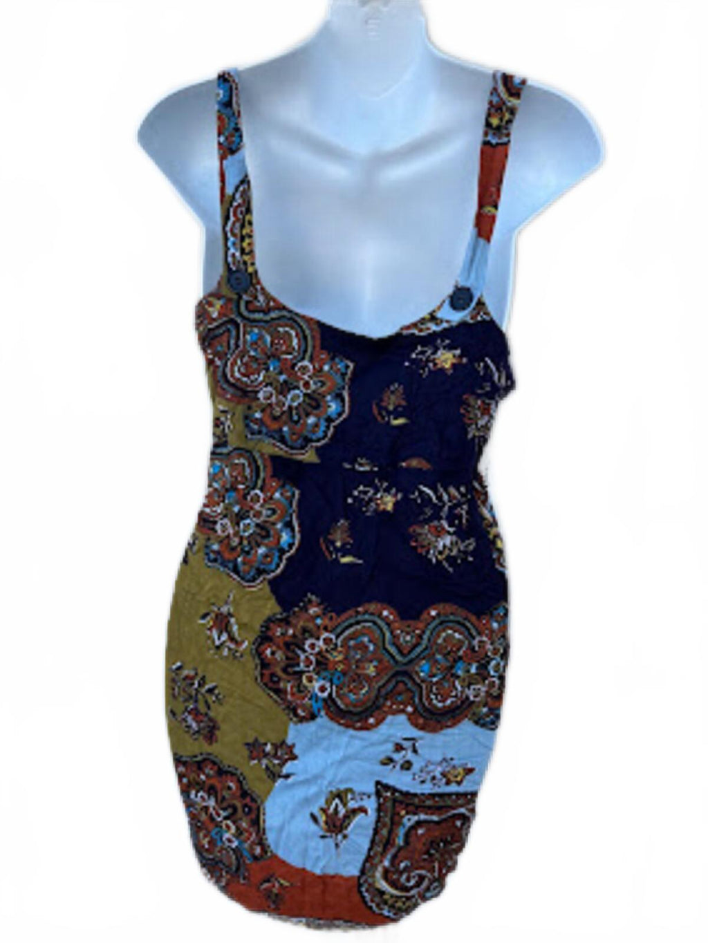 Unique Spectrum Paisley Top NWT Medium