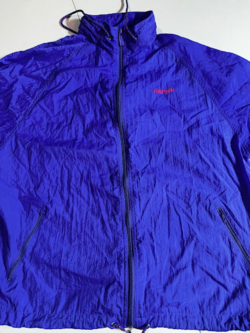 Vintage Reebok Sport Blue Windbreaker Jacket 90s