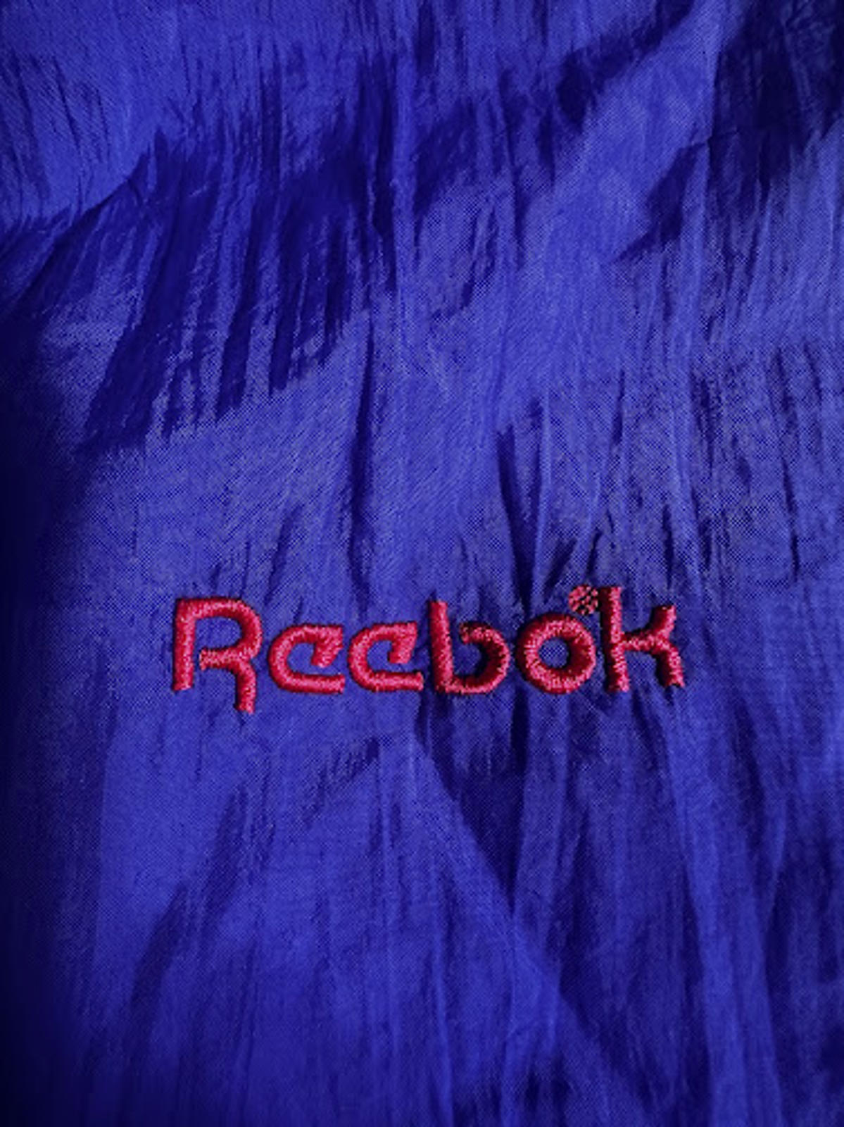 Vintage Reebok Sport Blue Windbreaker Jacket 90s