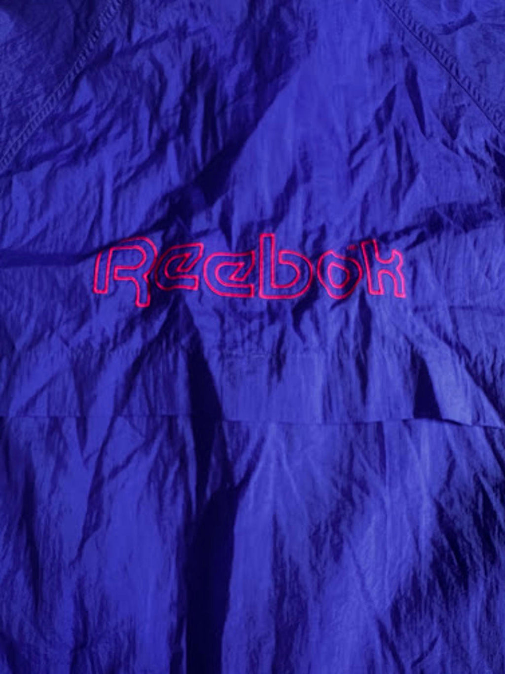 Vintage Reebok Sport Blue Windbreaker Jacket 90s