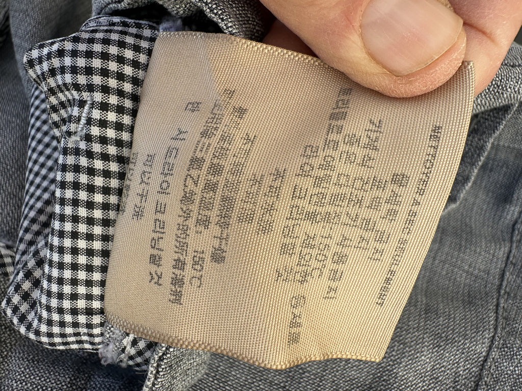 Burberry Prorsum Gray Linen Blend Pants 40