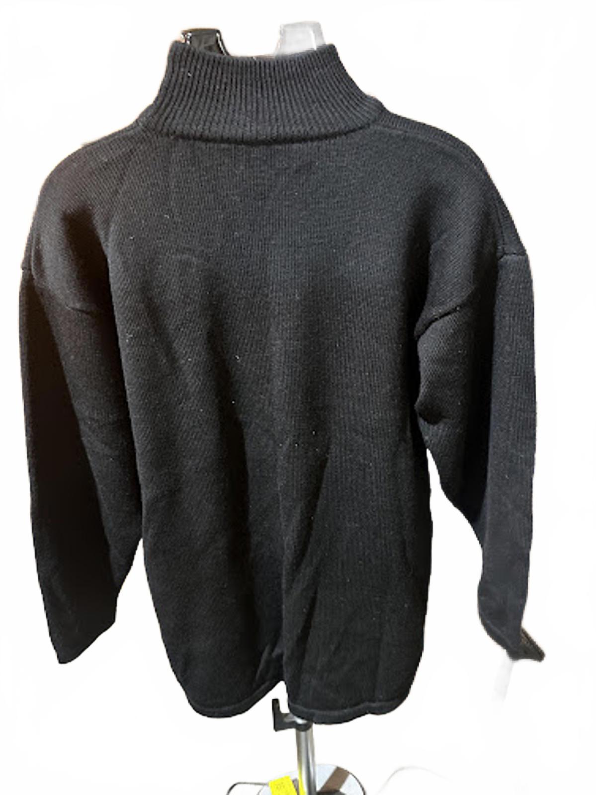 Vintage Classiques Entier Color Block Graphic Knit Sweater