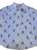 NWT Goodfellow Parrot Print Button Shirt XXL