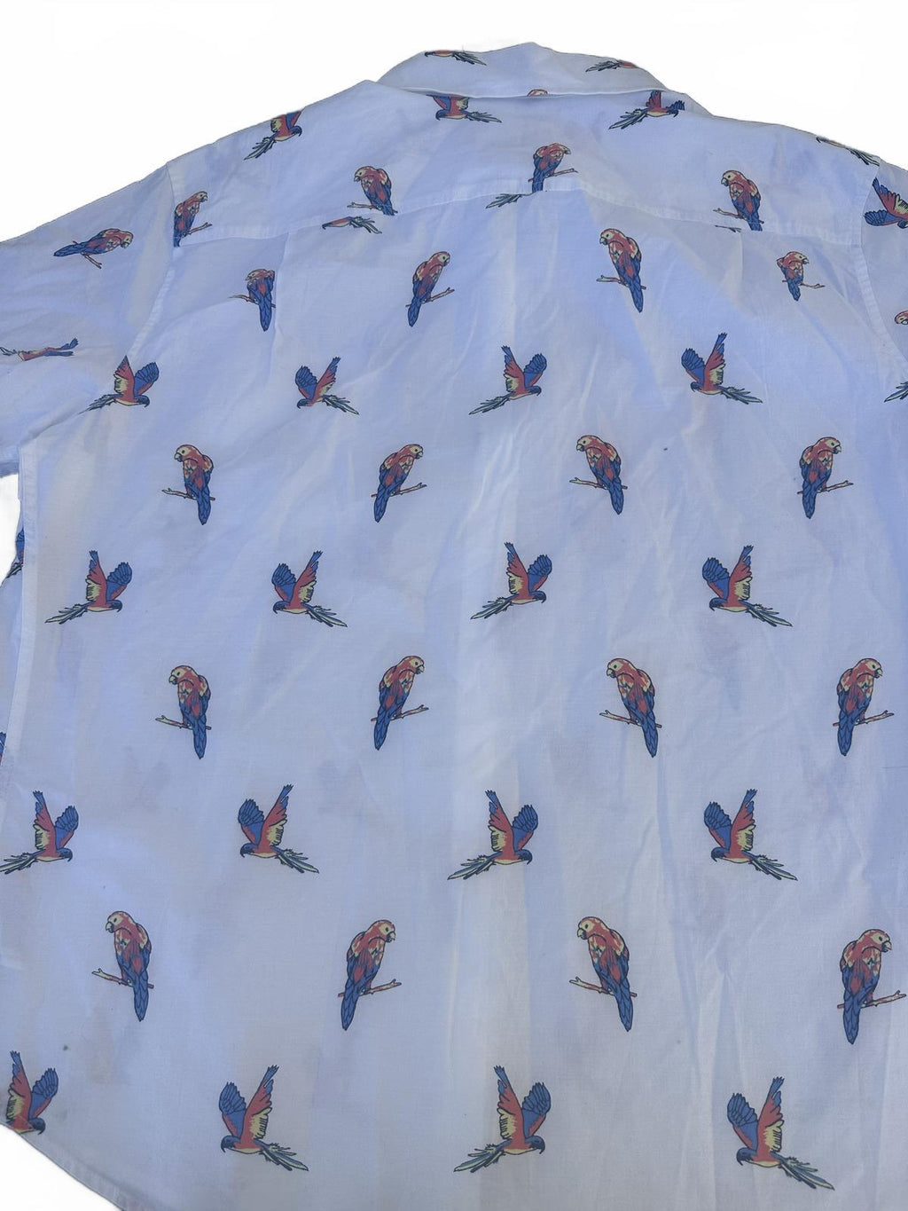NWT Goodfellow Parrot Print Button Shirt XXL