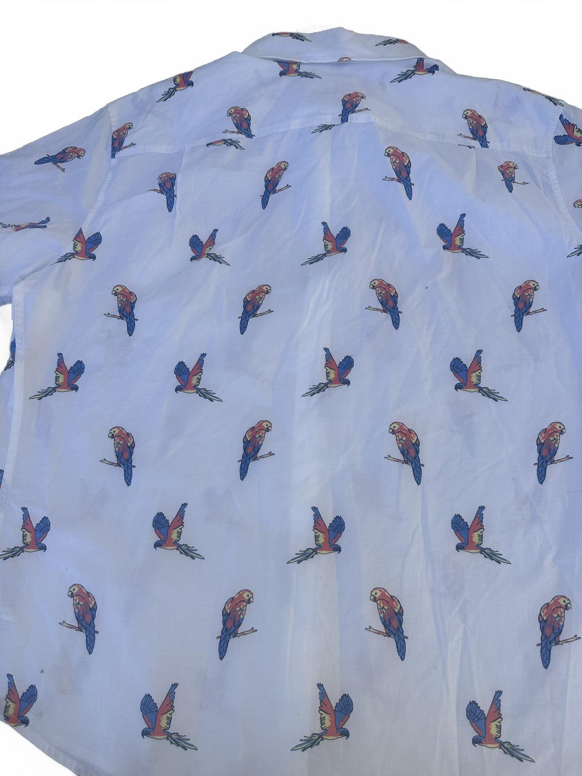 NWT Goodfellow Parrot Print Button Shirt XXL